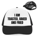 toasted baked and fried Cap