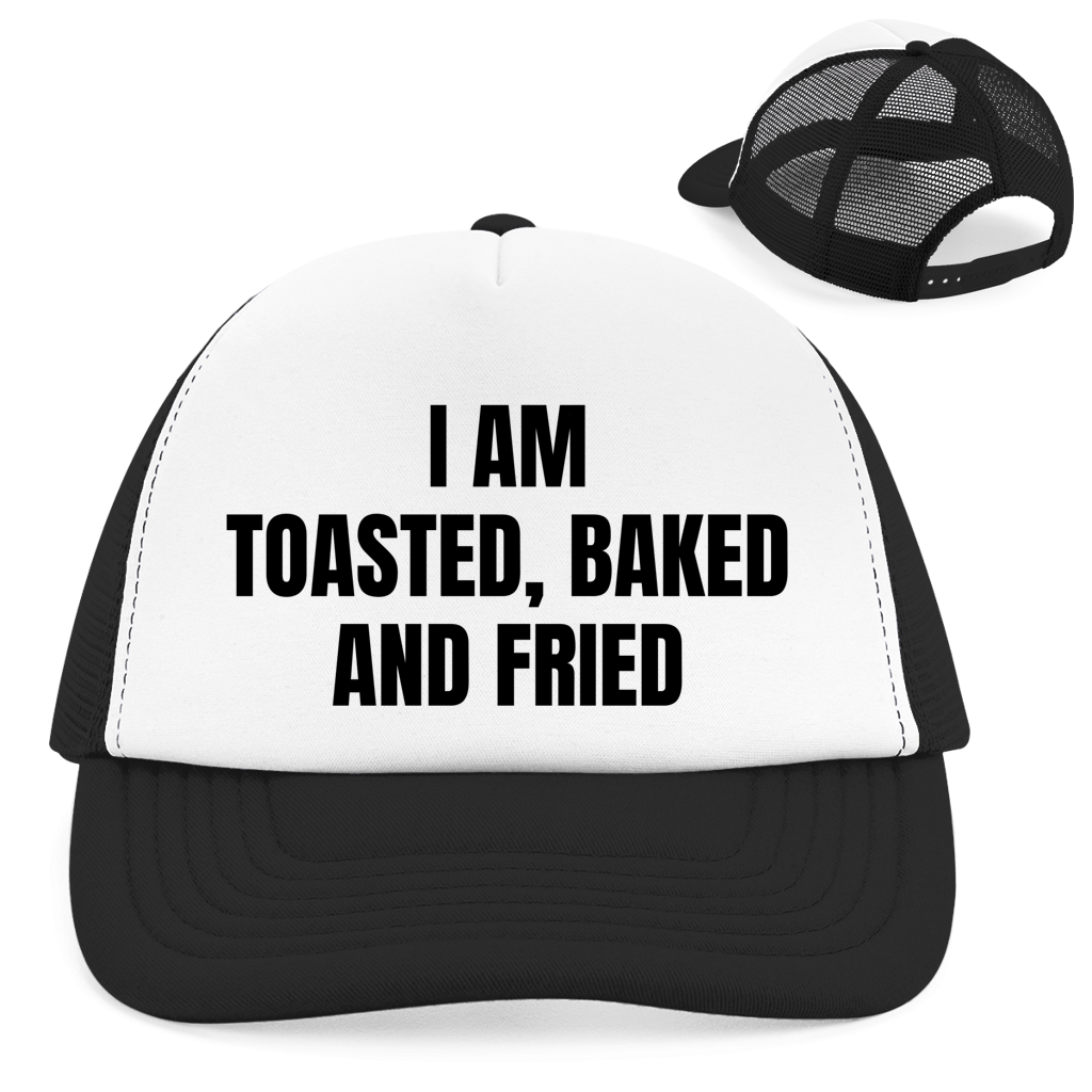 toasted baked and fried Cap