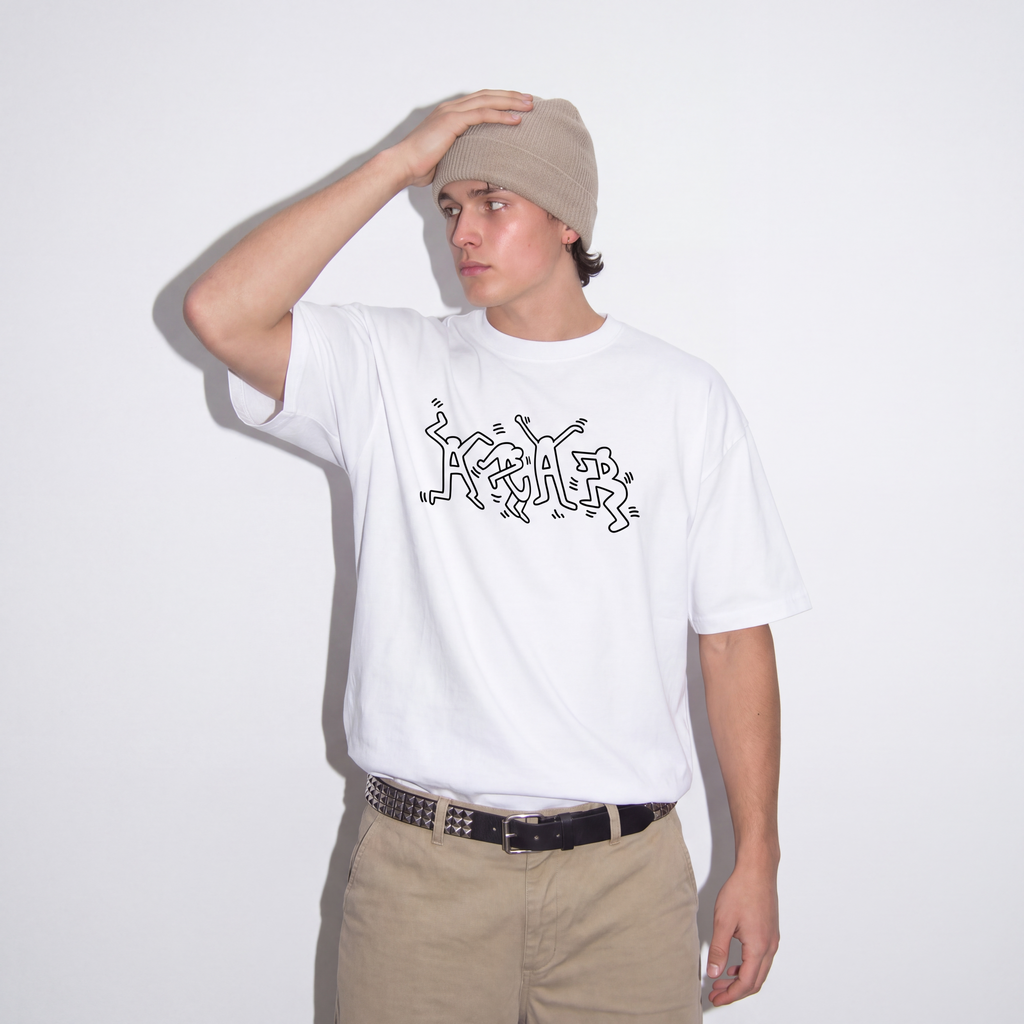 Dancing Letters Tee